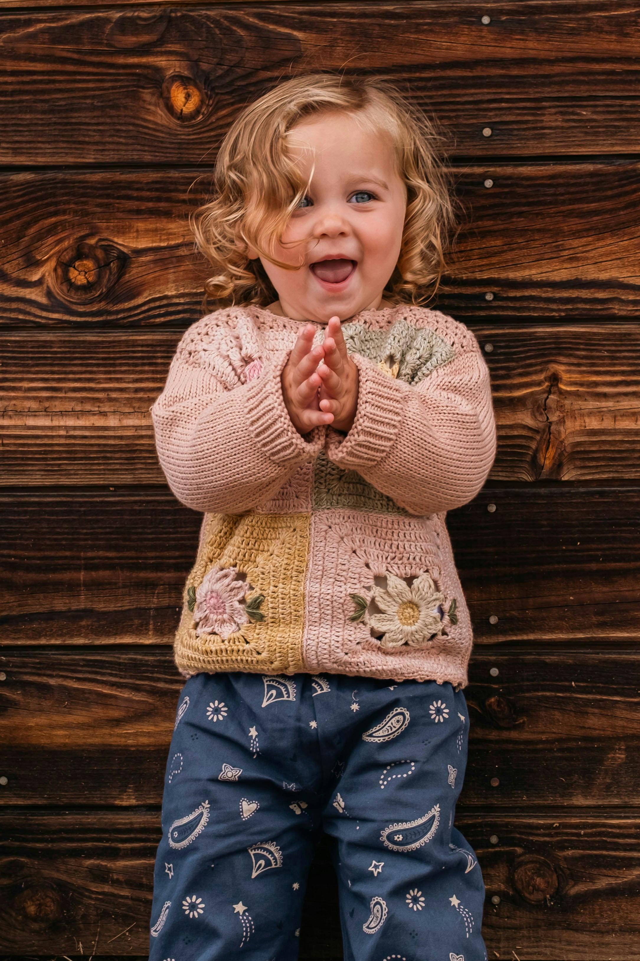 Patchwork Sweater in Meadow Bloom