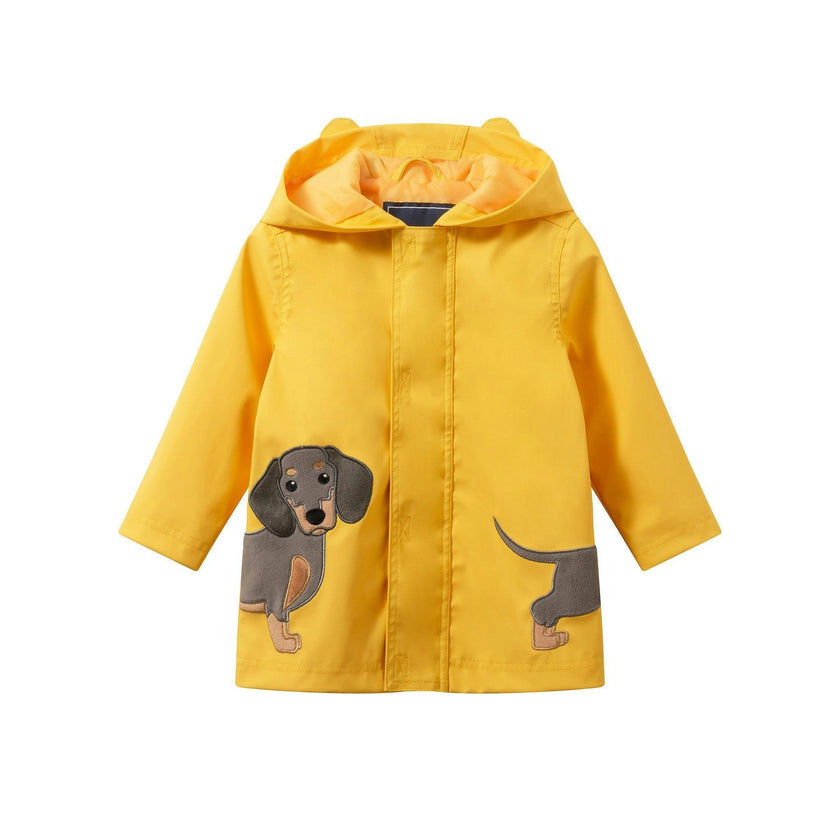 Infant (9-24M) Boys Raincoat | Yellow Dog Applique