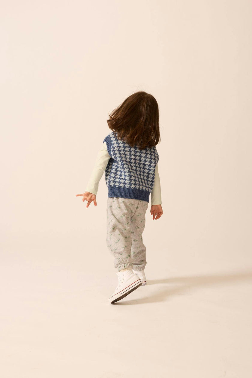Organic Weekend Jogger in Heather Grey