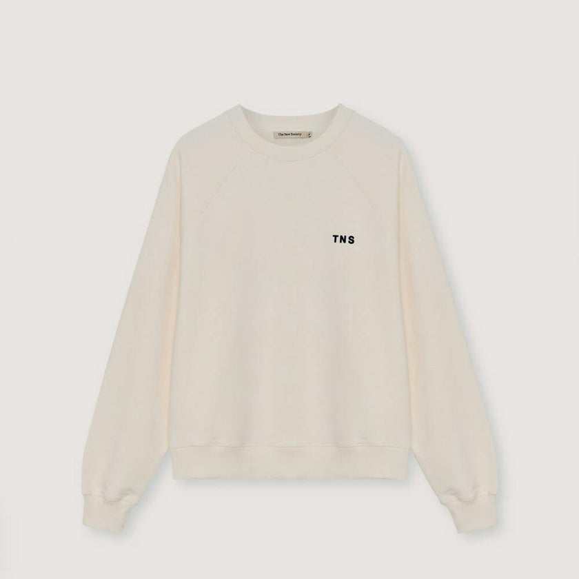TNS Logo Men Sweatshirt  Ecru