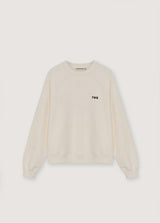 TNS Logo Men Sweatshirt  Ecru