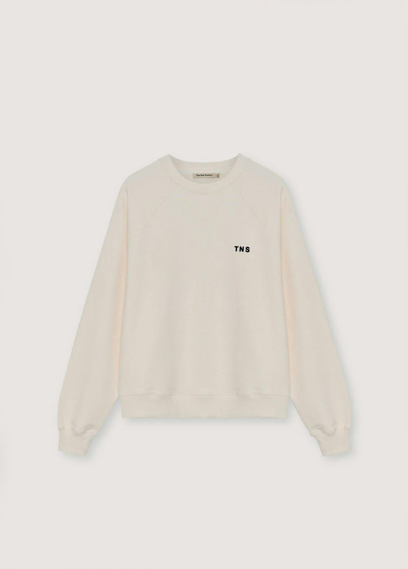 TNS Logo Men Sweatshirt  Ecru