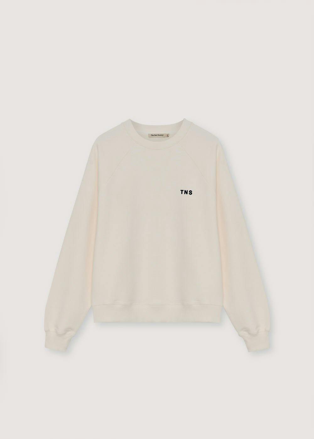TNS Logo Men Sweatshirt  Ecru