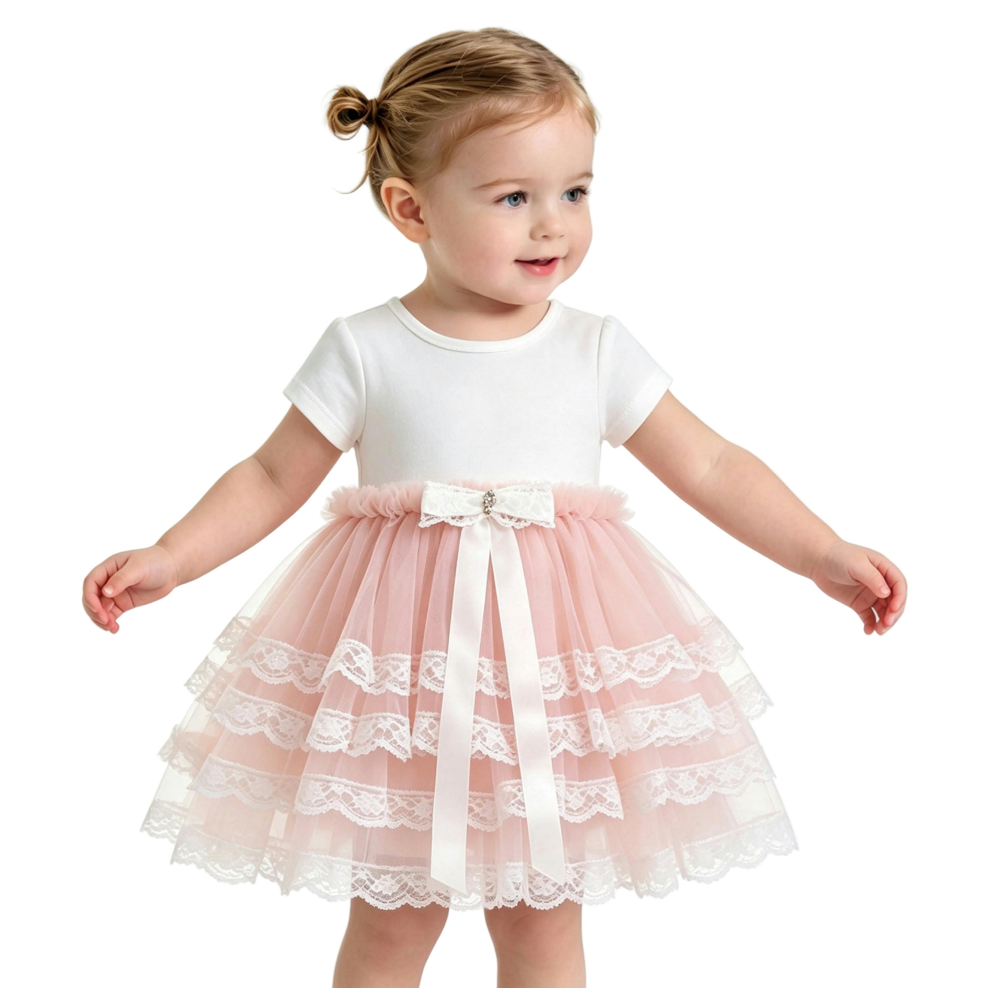 Pink Briony Tulle Dress