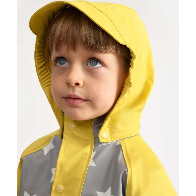 Stars Print Rain Coverall Jumpsuit