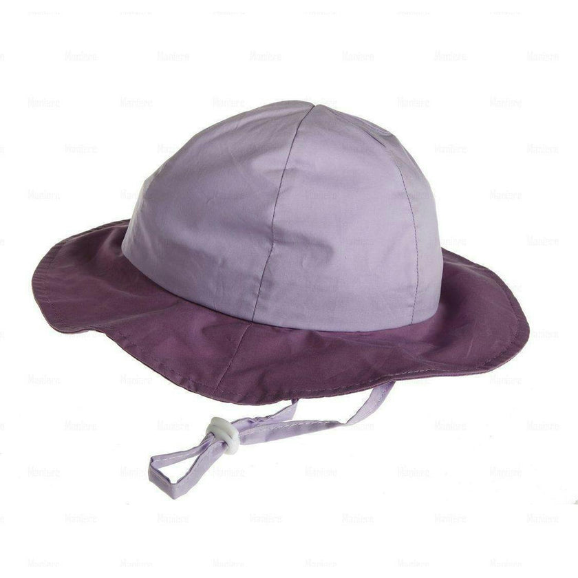 Floppy 2-Shade Drawstring Hat