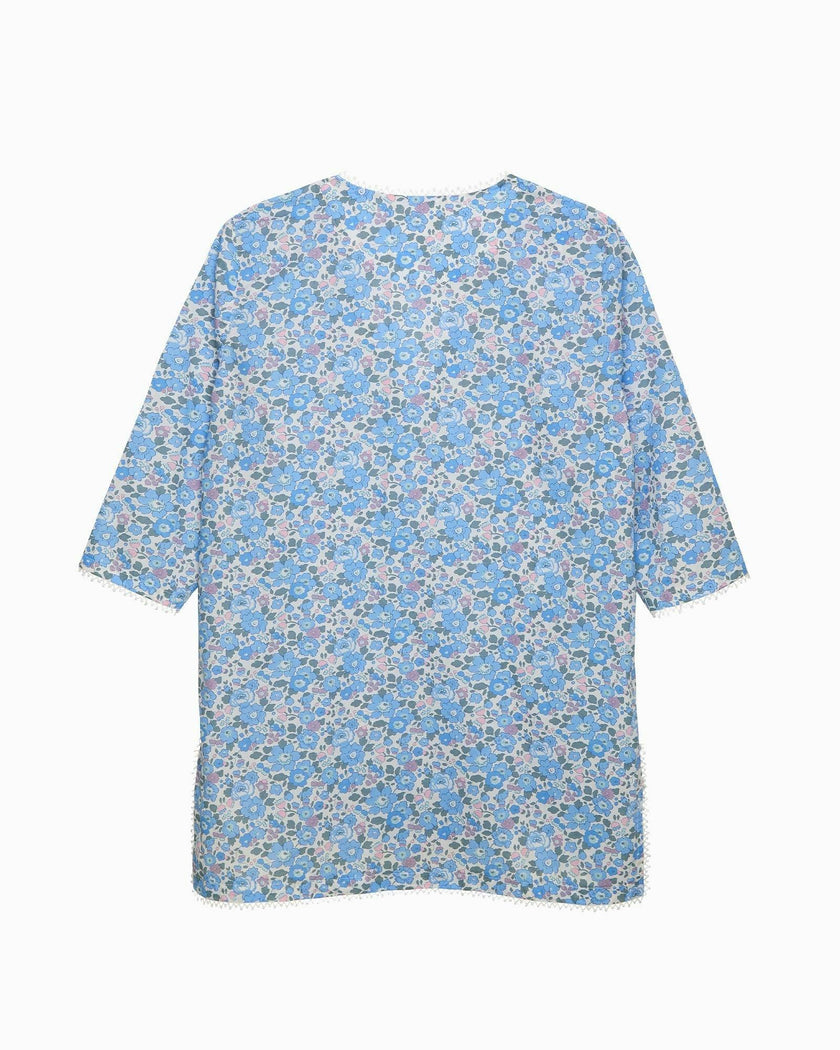 Women's Betsy Bobble Trim Kaftan