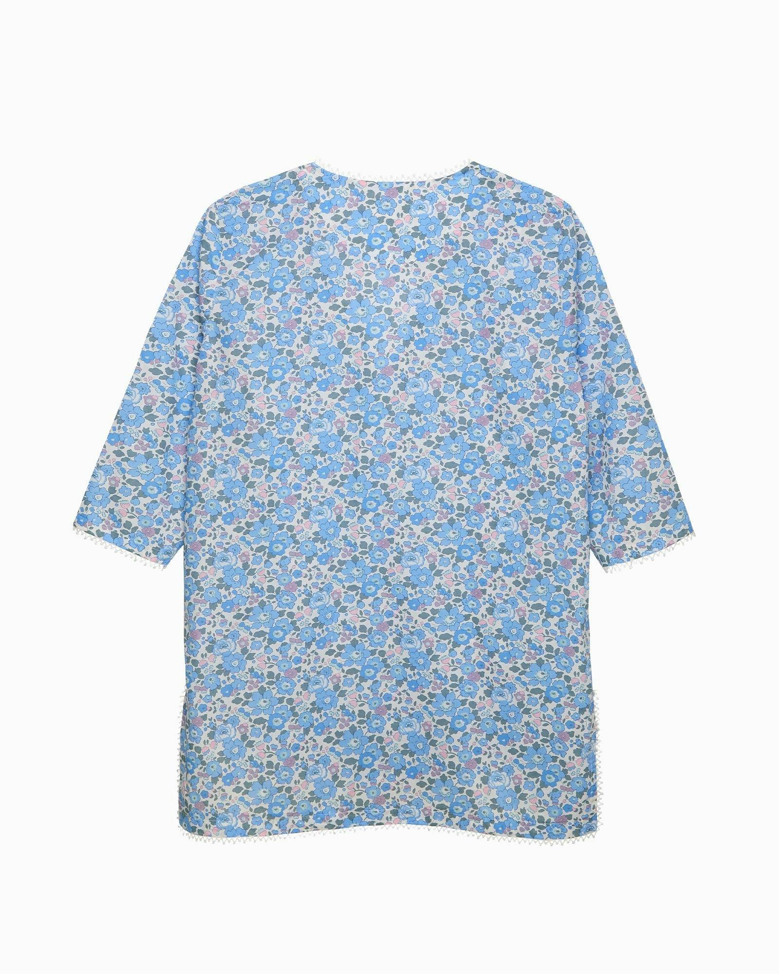 Women's Betsy Bobble Trim Kaftan