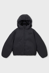 Cropped Lightweight Reversible Puffer