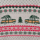 Big Kid Boys Fair Isle Sweater | Christmas Tree Cars