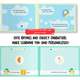 Letters, Numbers & Me (personalized Eary Learning Book)
