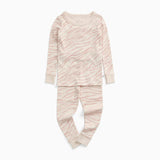 Zebra Sands Ribbed Pajama Set