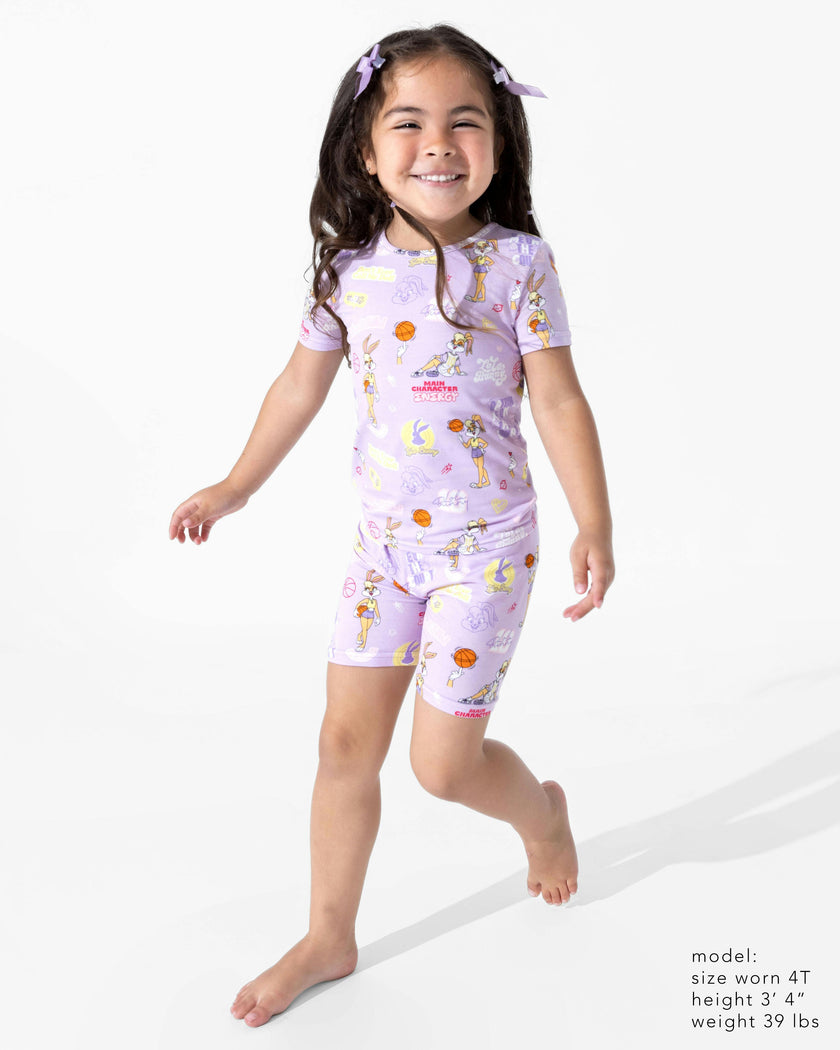Lola Bunny Bamboo Kids Pajama Short Set