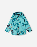 Koski - Fleece-Lined Rubber Rain Jacket