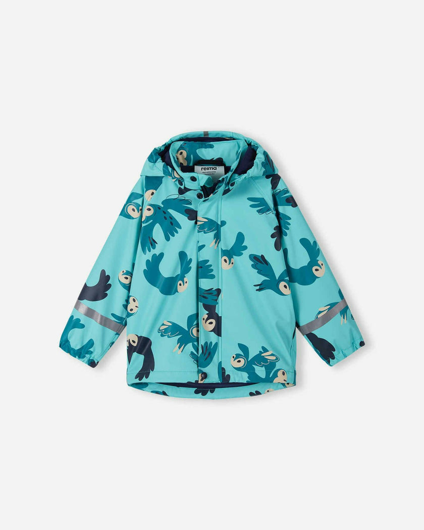 Koski - Fleece-Lined Rubber Rain Jacket