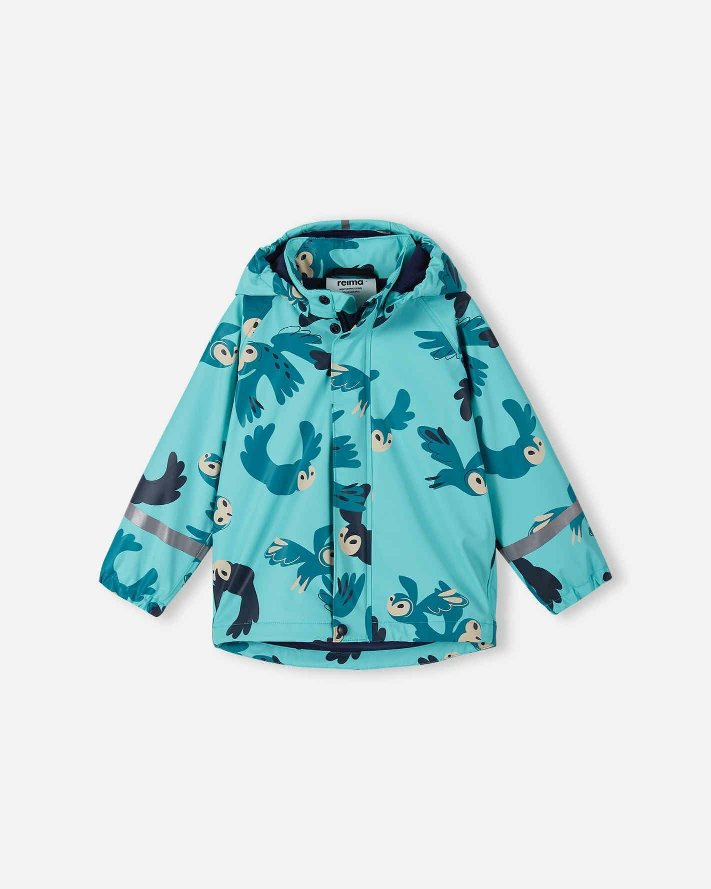 Koski - Fleece-Lined Rubber Rain Jacket