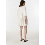 Alcala Linen Dress - Black