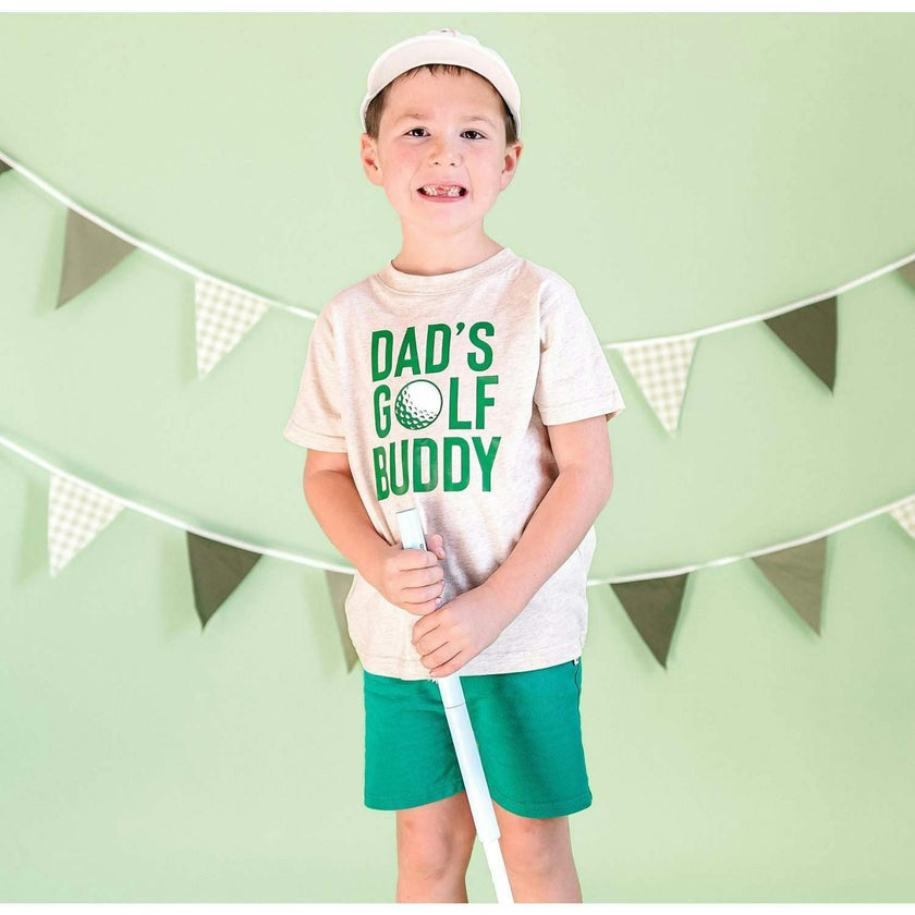 Dad's Golf Buddy Short Sleeve T-Shirt - Natural Heather