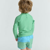 unisex gustavia green rashguard