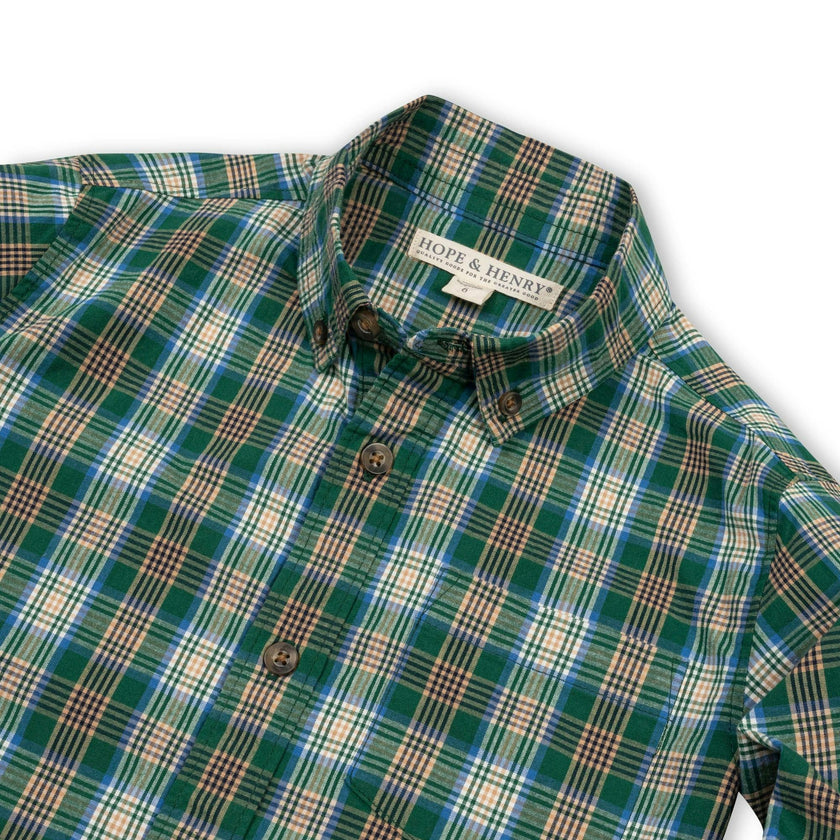 Organic Stretch Poplin Shirt