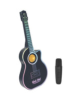 Rock Star Karaoke -Guitar Speaker & Microphone Combo - Black