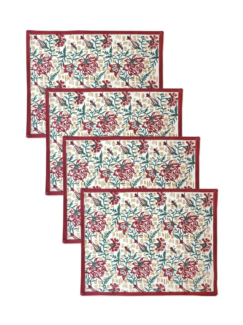 Block-Printed Placemats