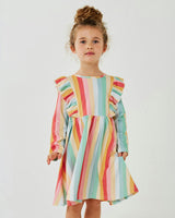 Organic Ruffle LS Dress