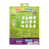Playful Painters Easy Watercolor Painting Kit - Trick or Treat - 12 Cards 12 Palettes 1 Paintbrush