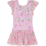 Ballet Bows Skirted Leotard, Pink