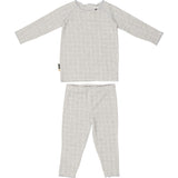 Box Design Raglan Sleeve Top & Pant Set
