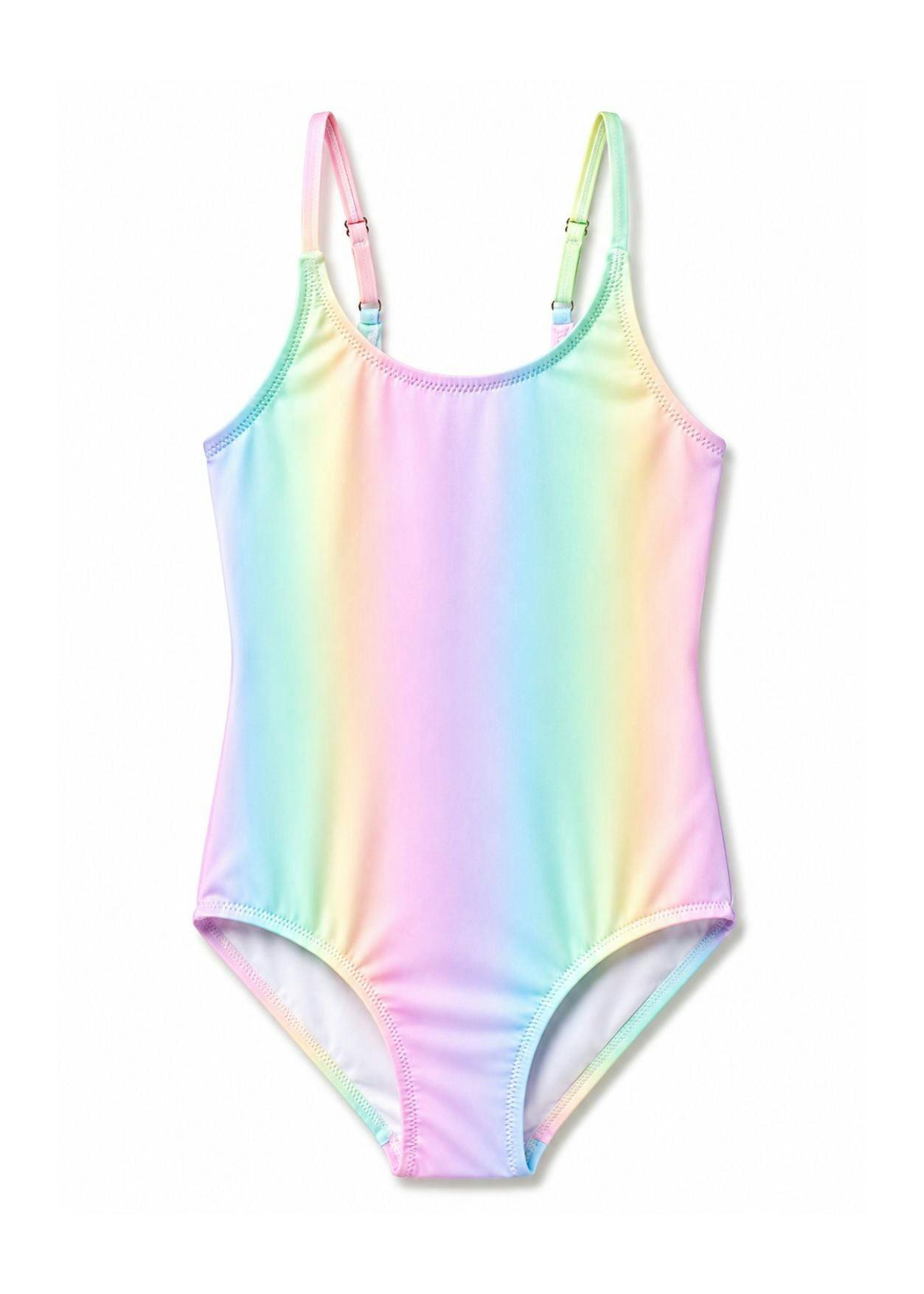 Adjustable Straps Tie-Dye Swimsuit