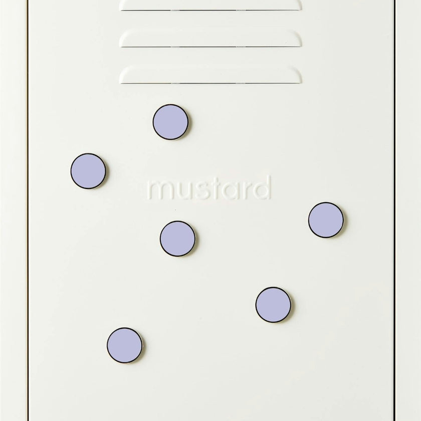 The Buttons in Lilac