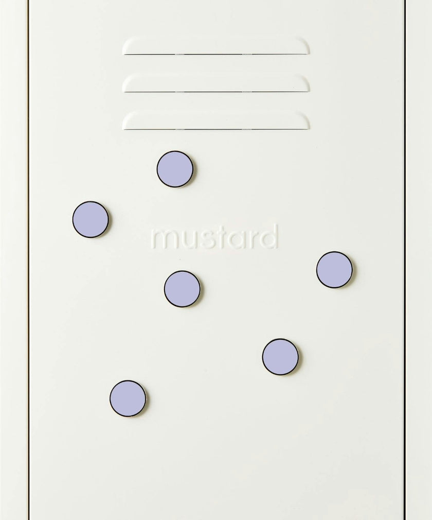 The Buttons in Lilac