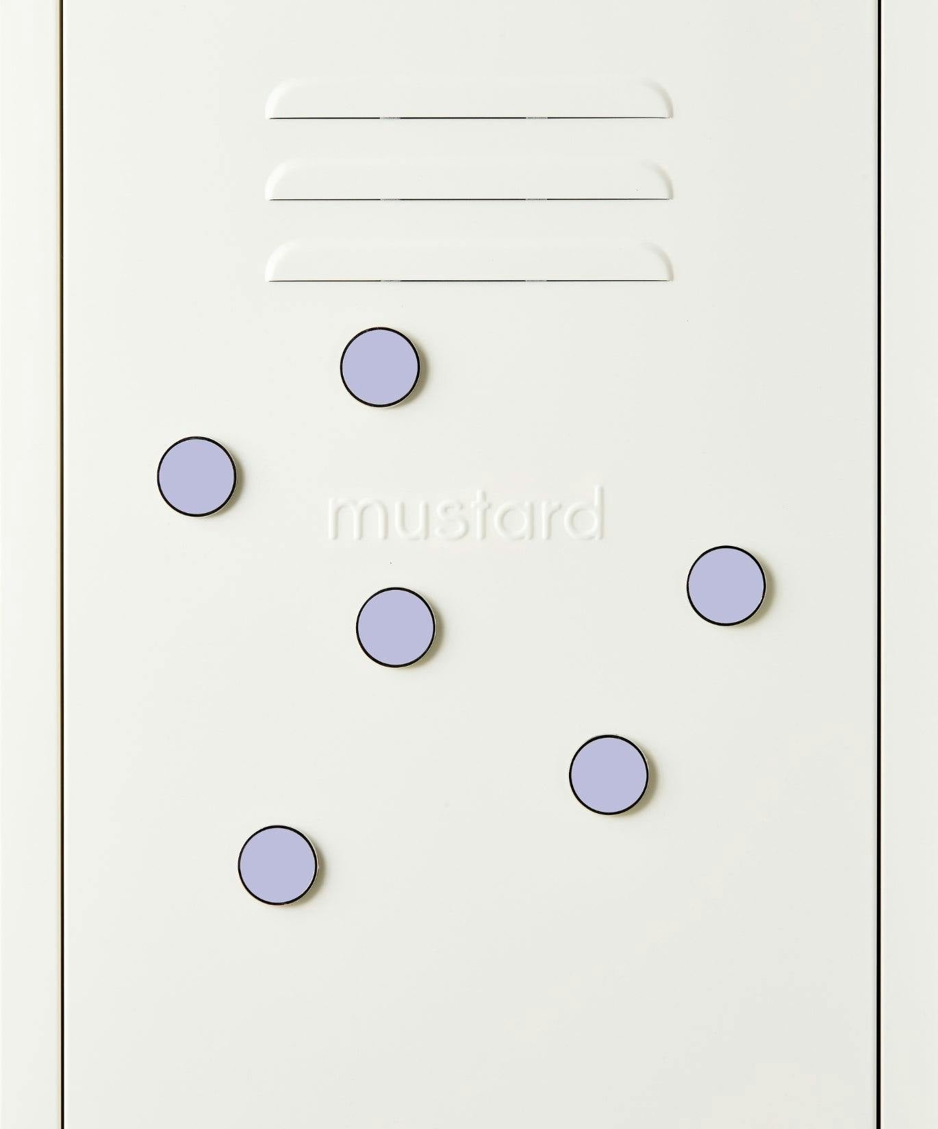 The Buttons in Lilac