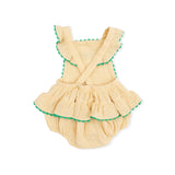 G is for Golf - Ric Rac Ruffle Sunsuit