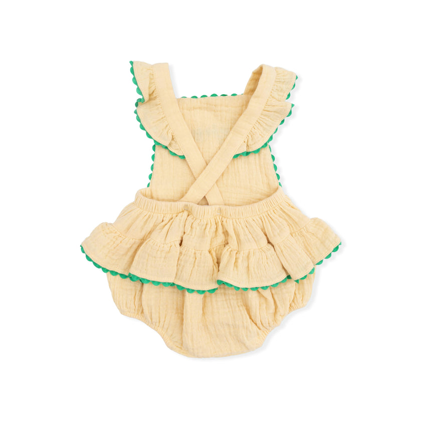 G is for Golf - Ric Rac Ruffle Sunsuit