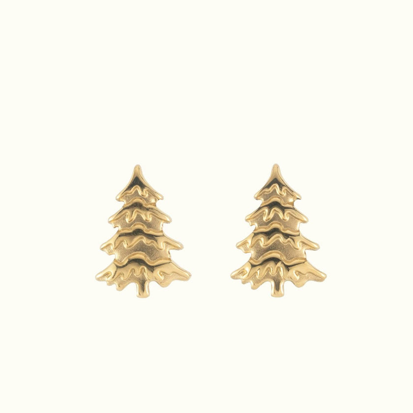 Holiday Tree Stud Earrings