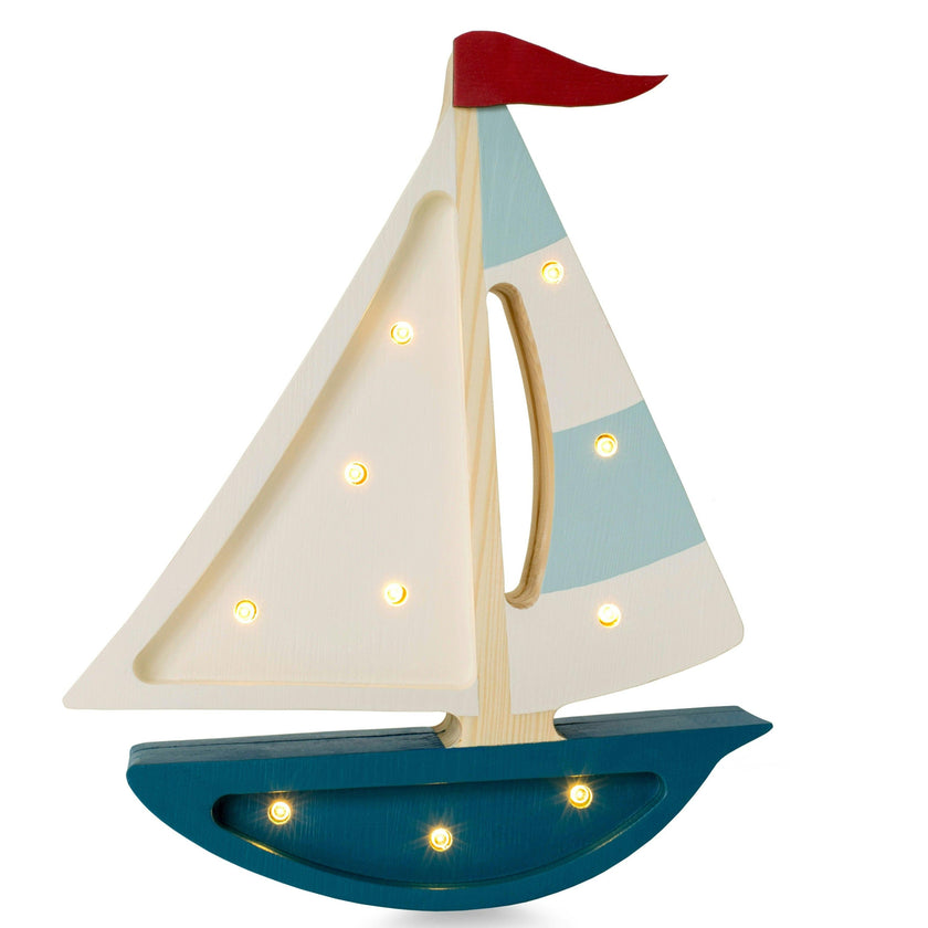 Mini Sailboat Lamp