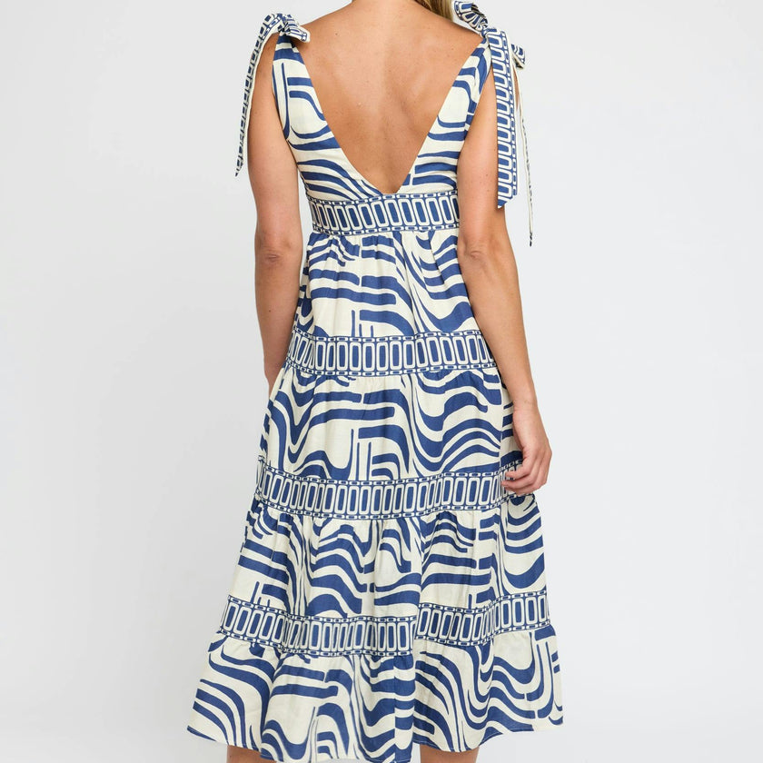 Jackie Maxi Dress in Revel In Retro