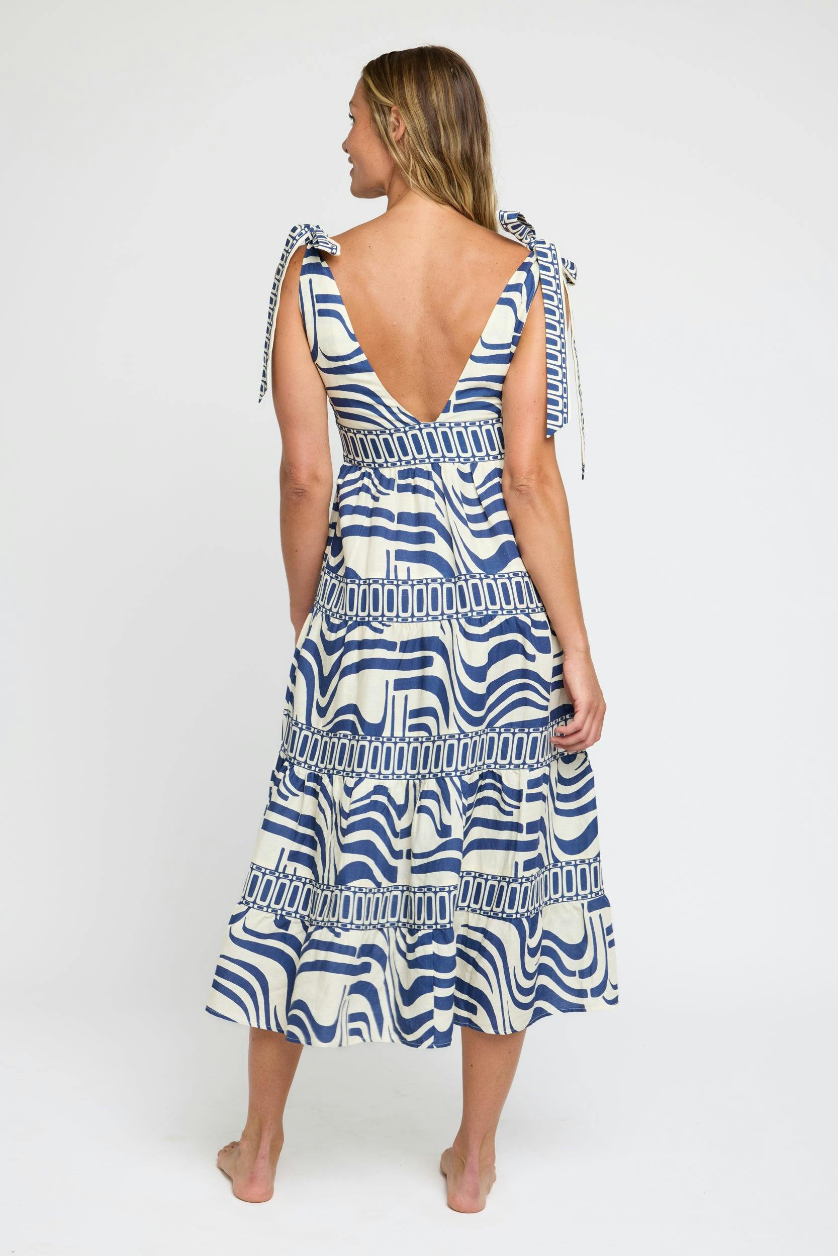 Jackie Maxi Dress in Revel In Retro