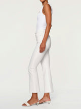 Bridget Boot High Rise Instasculpt™ Crop Jeans | White