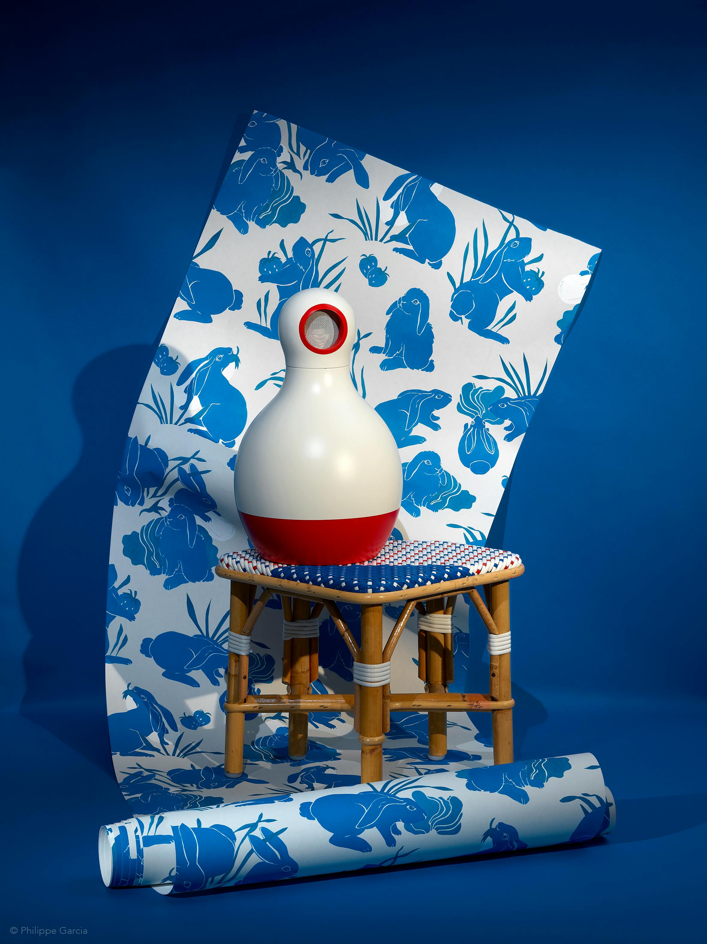 Papier peint HARU coloris Cobalt