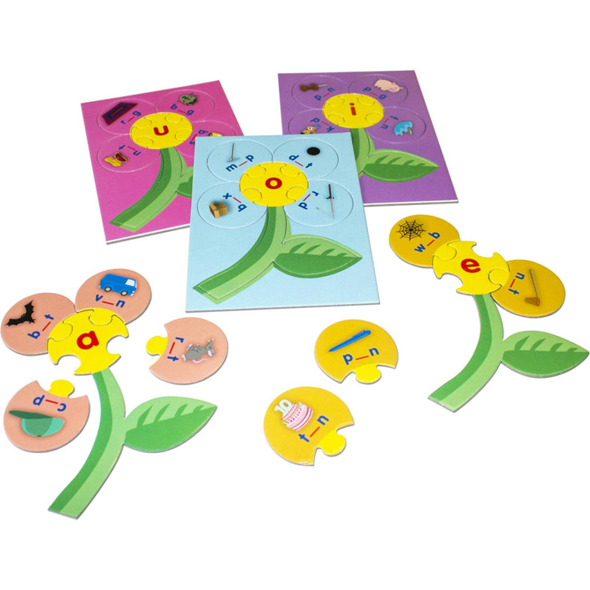 6 Letter Sound Games Board Game for Ages 4-5 Kindergarten Learning