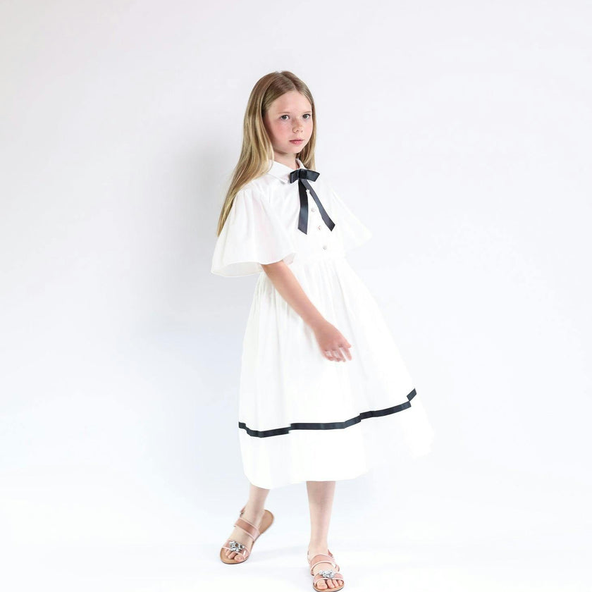 Lea dress (blue checkered)