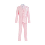 Pink Four-Piece Tailored Suit Set