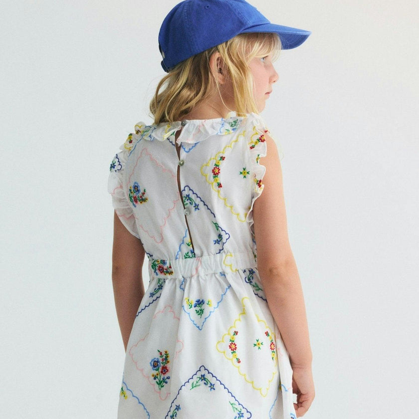 Jacinthe Dress Multicolor Embroidery
