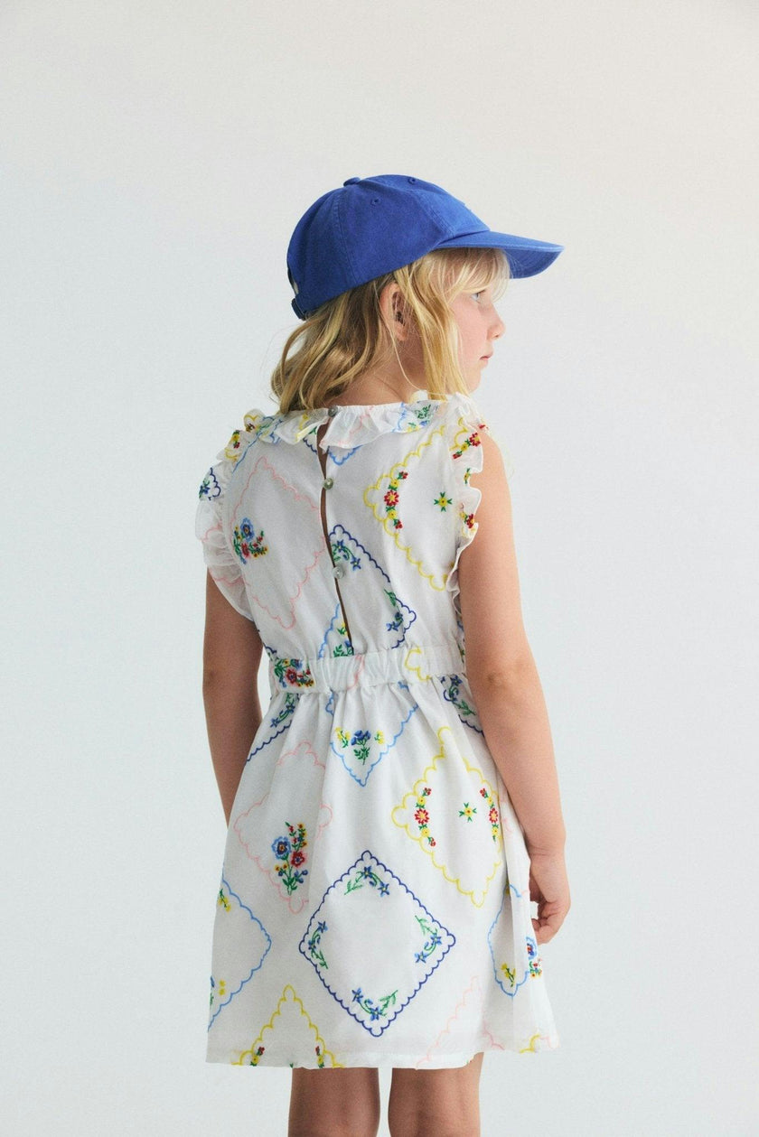 Jacinthe Dress Multicolor Embroidery