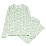 women's sea marsh floral pima pajamas set