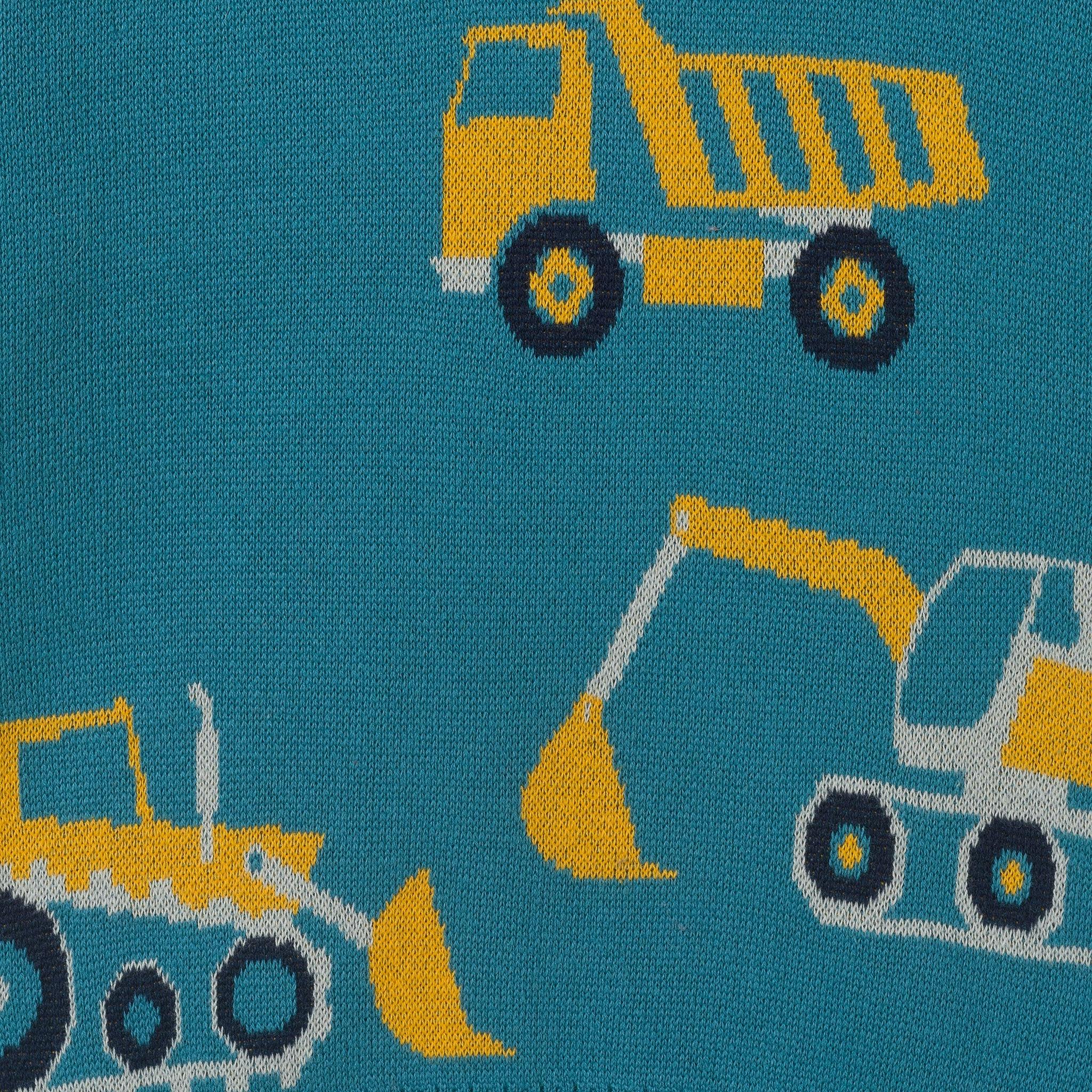 Kids Graphic Sweater | Construction Crew