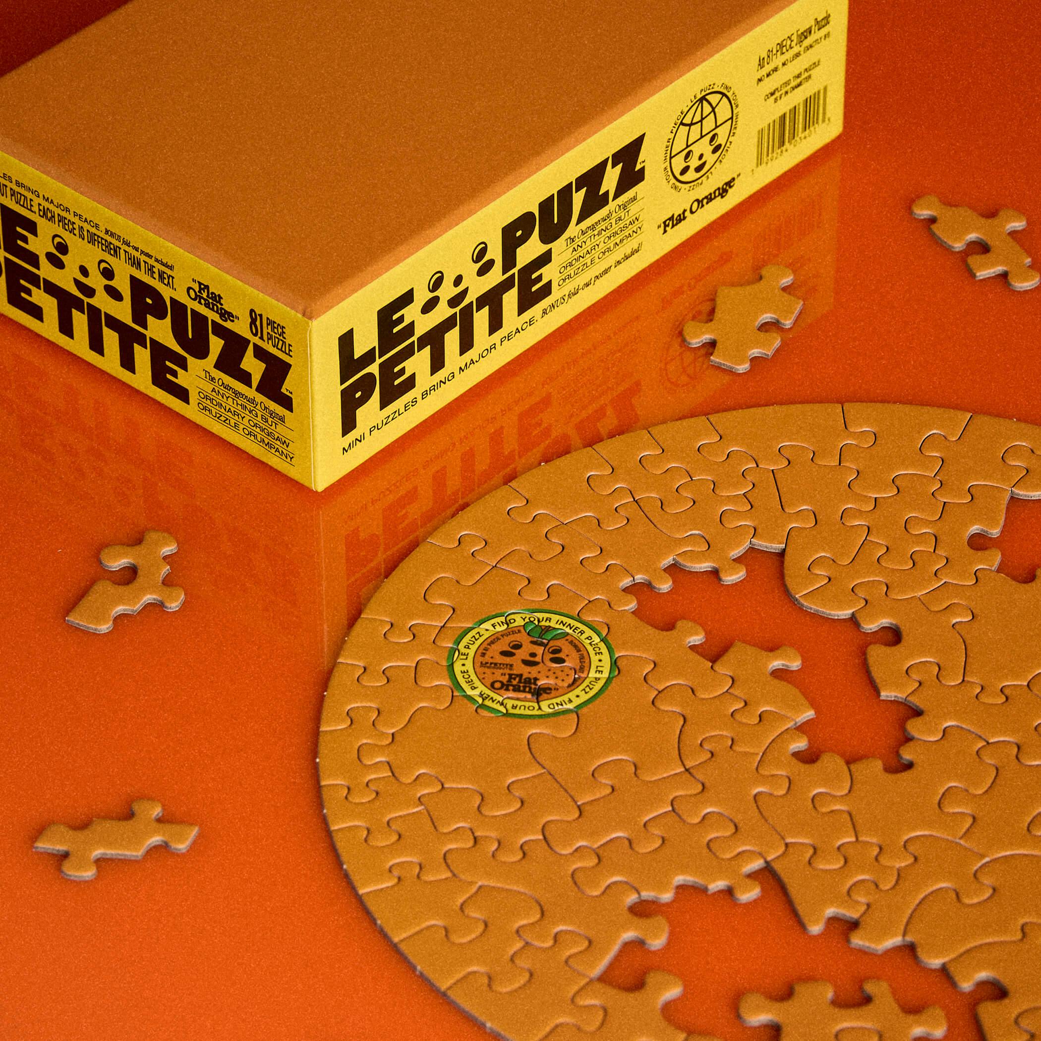 Flat Orange Puzzle